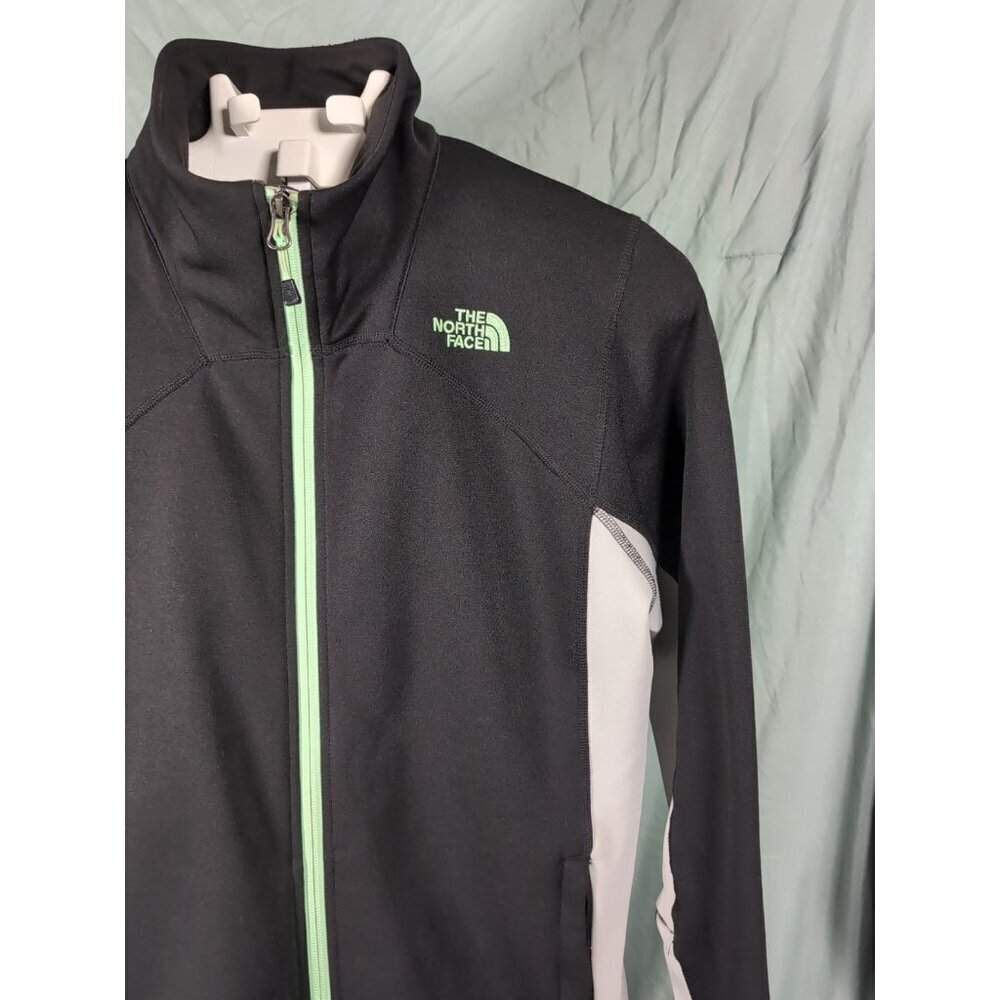 The North Face Women's Flight Series Jacket Teal And Green Full Zip Pockets Sz L - Picture 2 of 10